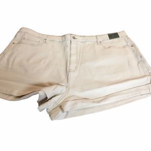 Wild Fable Super High Rise Rolled Cuff Shorts plus Size 28 NWT